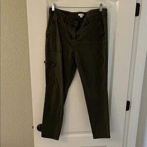 J. Jill Olive Ankle Pants